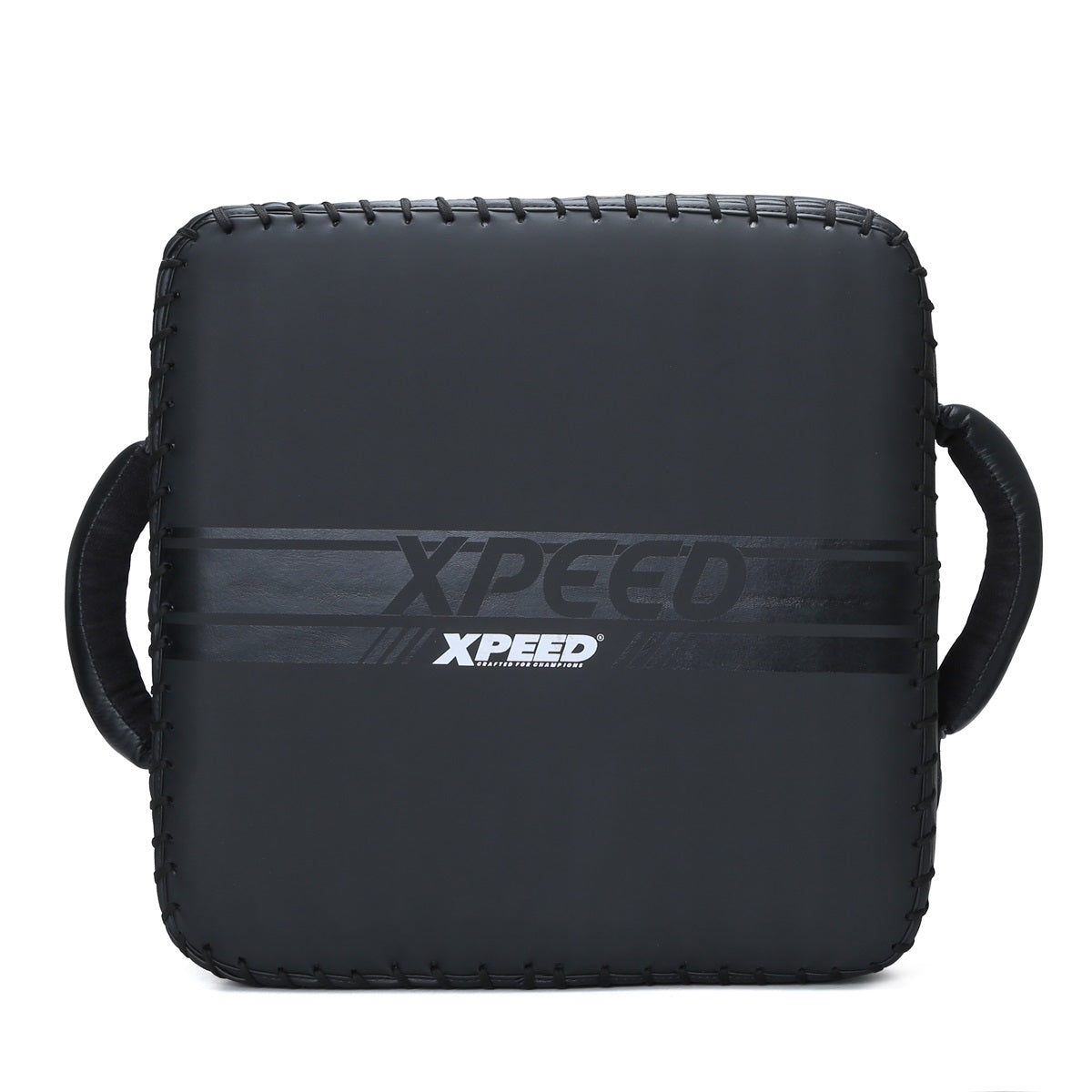 XPEED XPEED Matt PU Square Striking Pad XP3063 for boxing, heavy-duty training, with durable padding and sturdy handles.