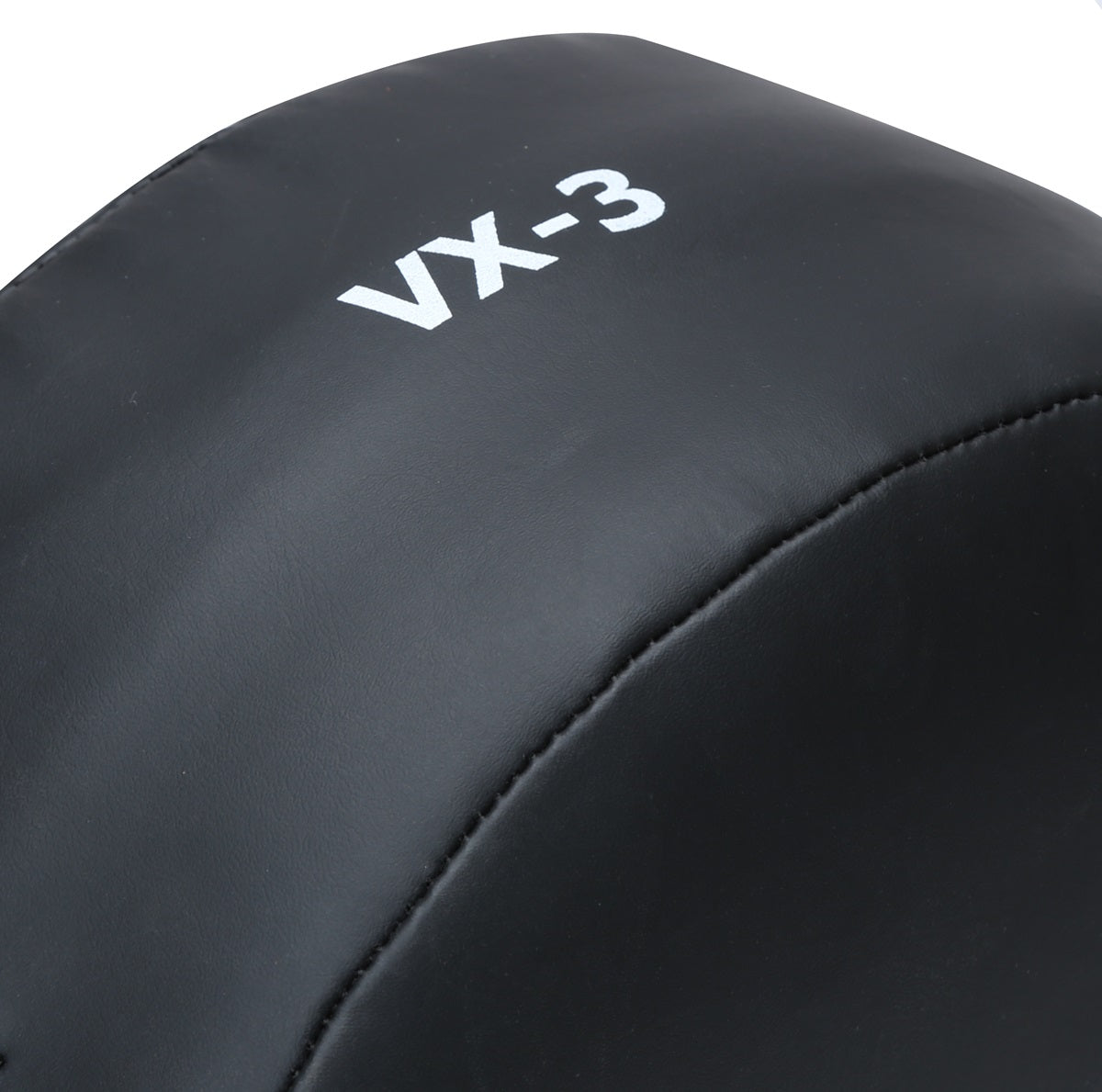 XPEED Matt PU round striking pad with small diameter, designed for boxing and MMA training, featuring durable padding and grip handles.