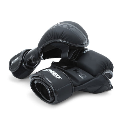 XPEED XP3056 Xpeed Matt PU Sparring MMA Glove – Black Matt