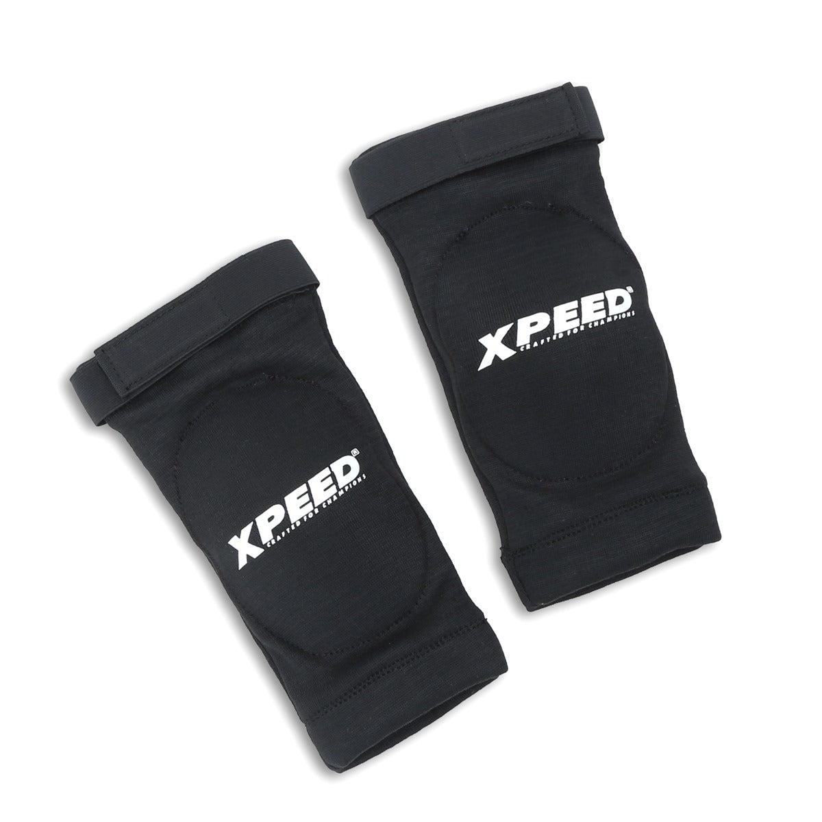 XPEED XP3067 high-density foam elbow guard with black support for gym and MMA training, designed for comfort and protection.