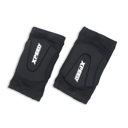 XPEED fabric knee guard XP3068 with high-density foam for sports and outdoor training, showing the padded knee support.