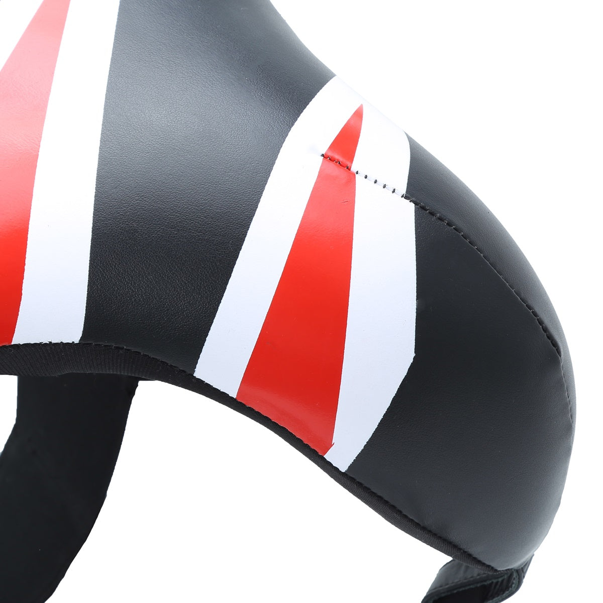 XPEED Abdoguard XP405 protective gear for boxing and MMA, anatomic PU groin and abdominal guard, shown in black with padding