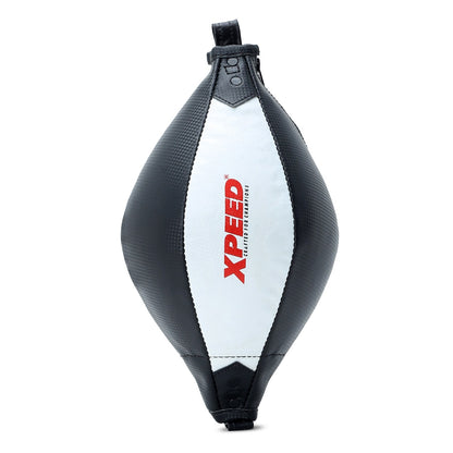 XPEED XP406 heavy-duty PU floor-to-ceiling boxing ball, 35cm, used for boxing training and fitness workouts.