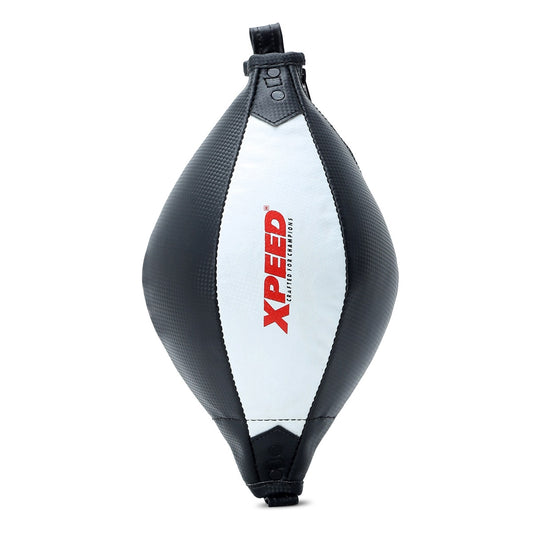XPEED XP406 heavy-duty PU floor-to-ceiling boxing ball, 35cm, used for boxing training and fitness workouts.