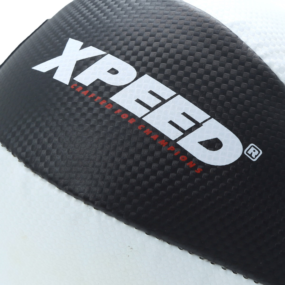XPEED XP407 heavy-duty PU boxing speed ball, 27cm for agility and coordination training, shown in close-up image.
