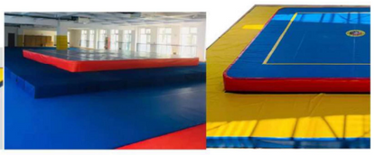 Xpeed XP5003 Wushu Sanda arena ring with padded edges and sturdy platform for professional martial arts competitions.