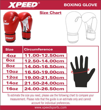 XPEED XP2473 X-Shock Boxing Glove
