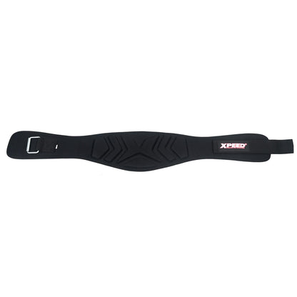 XPEED XP1007 Gym Nylon Padded Lifting Belt 6 Inch Neoprene Velcro Closure for Weightlifting & Gym Training