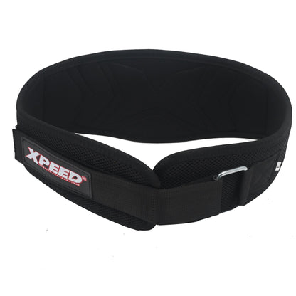 XPEED XP1007 Gym Nylon Padded Lifting Belt 6 Inch Neoprene Velcro Closure for Weightlifting & Gym Training