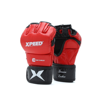 Xpeed XP1505 Leather MMA Gloves – Premium Genuine Leather Fight Gloves