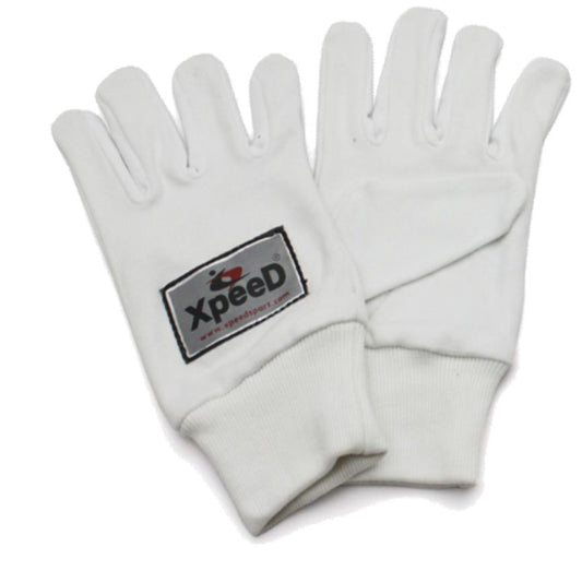 XPEED XP2305 Cotton Inner Gloves Cricket Batting Lightweight Breathable Moisture Absorbing for Comfort Under Batting Gloves