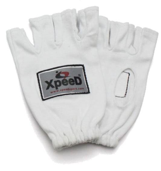 XPEED XP2306 Fingerless Gloves Cricket Batting Inner Lightweight Breathable for Grip & Comfort Under Batting Gloves