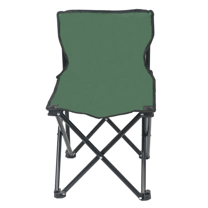 XPEED XP2465 Folding Camping Chair 300D Green Canvas PE Coated No Assembly Collapsible for Indoor Outdoor Events