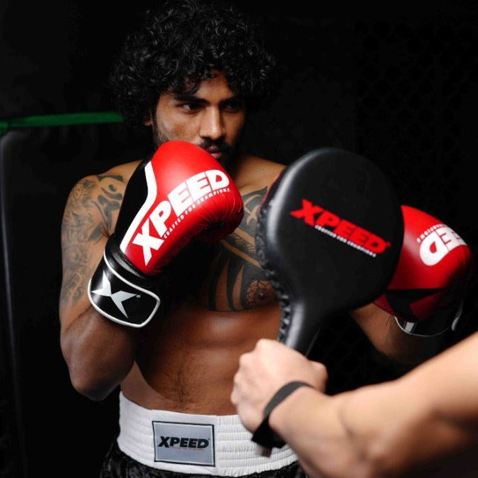 Xpeed boxing gloves combo pack with 15% off discount offer